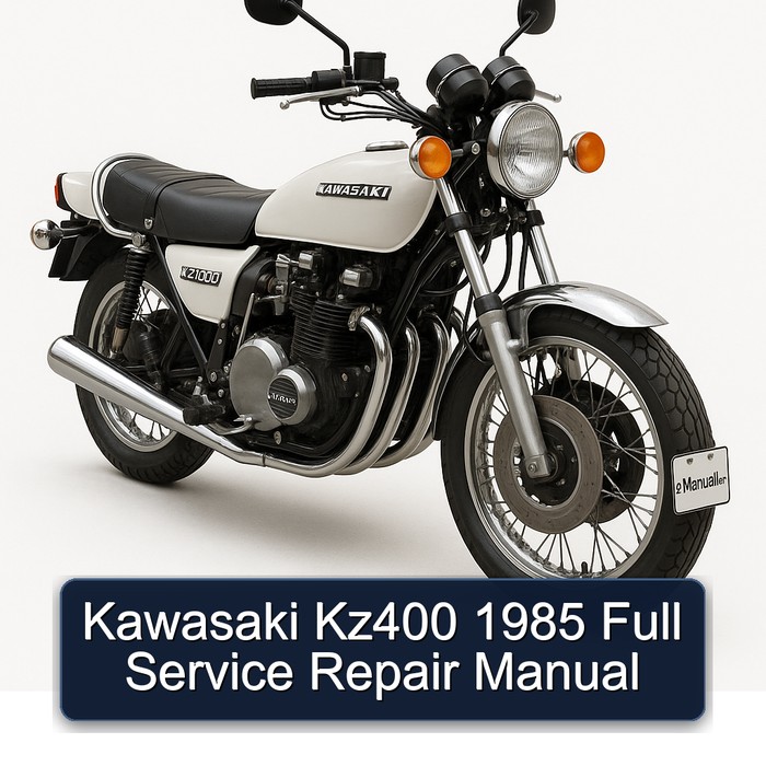 Kawasaki Kz400 1985 Full Service Repair Manual