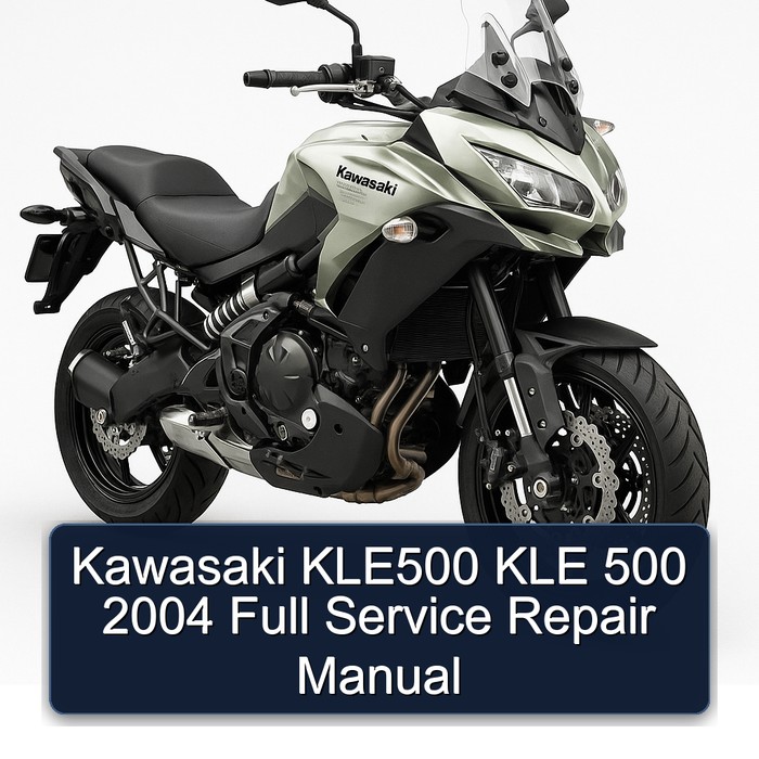 Kawasaki KLE500 KLE 500 2004 Full Service Repair Manual