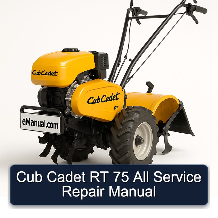 Cub Cadet RT 75 All Service Repair Manual