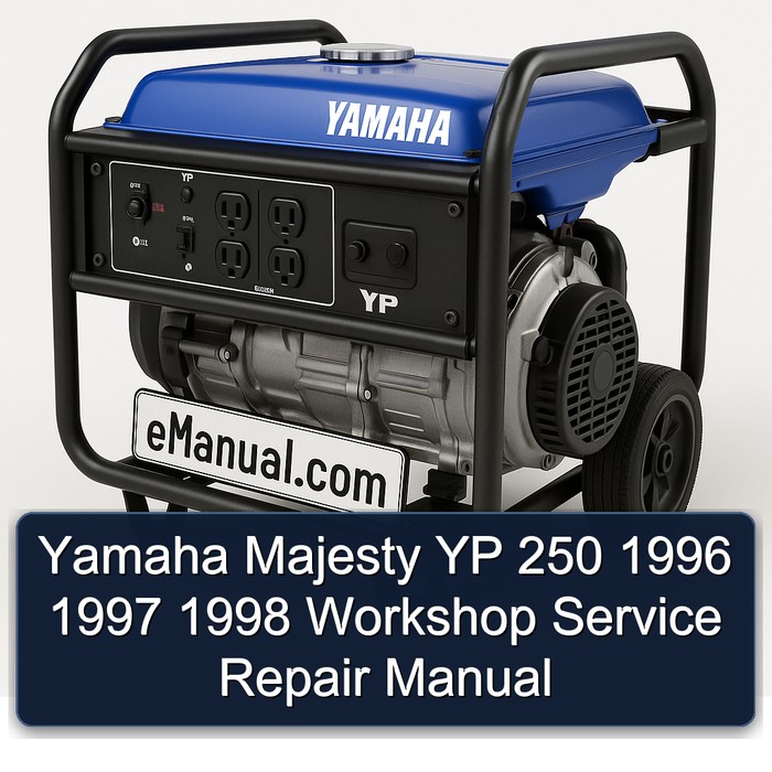 Yamaha Majesty YP 250 1996 1997 1998 Workshop Service Repair Manual