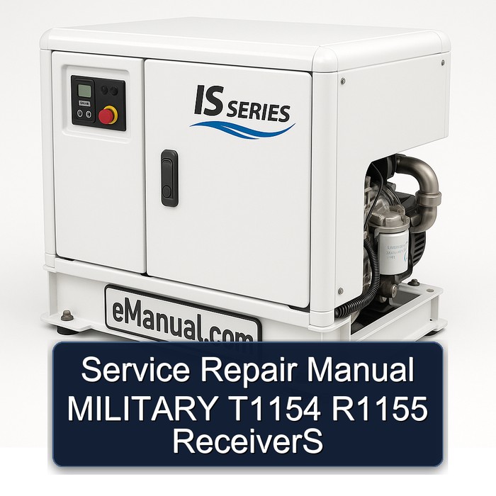 Service Repair Manual MILITARY T1154 R1155 ReceiverS