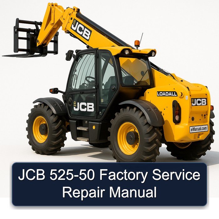 JCB 525-50 Factory Service Repair Manual