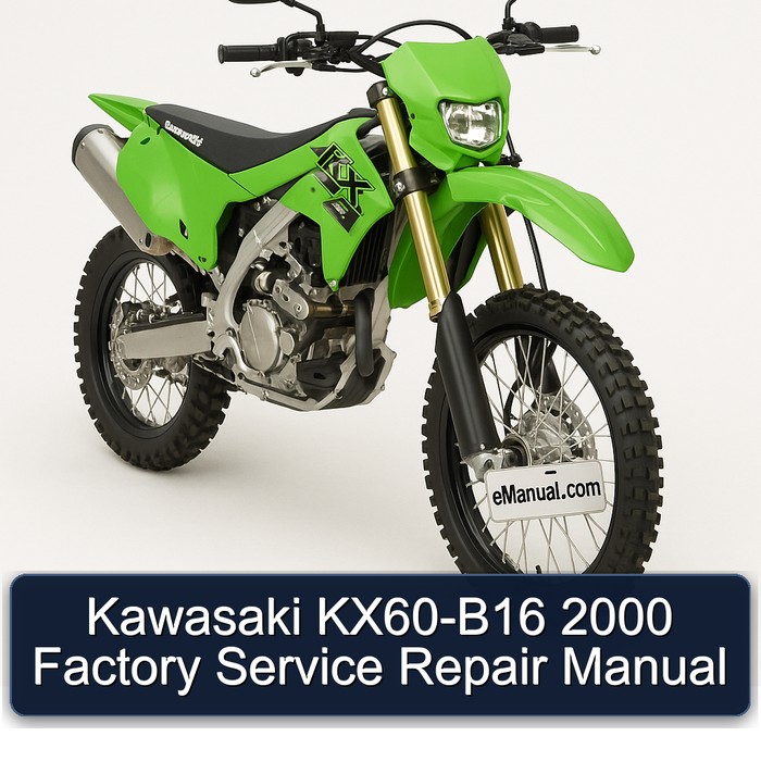 Kawasaki KX60-B16 2000 Factory Service Repair Manual