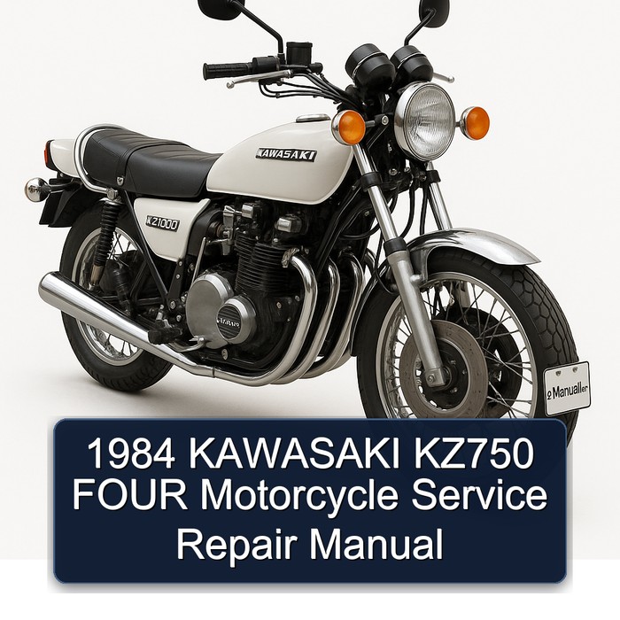 1984 KAWASAKI KZ750 FOUR Motorcycle Service Repair Manual