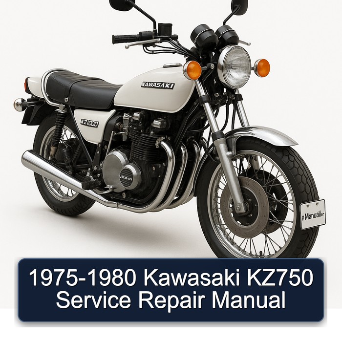 1975-1980 Kawasaki KZ750 Service Repair Manual