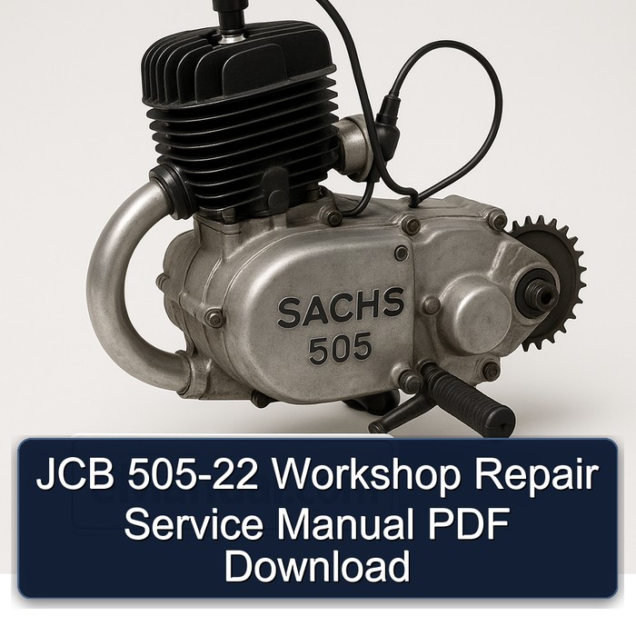 JCB 505-22 Workshop Repair Service Manual PDF Download