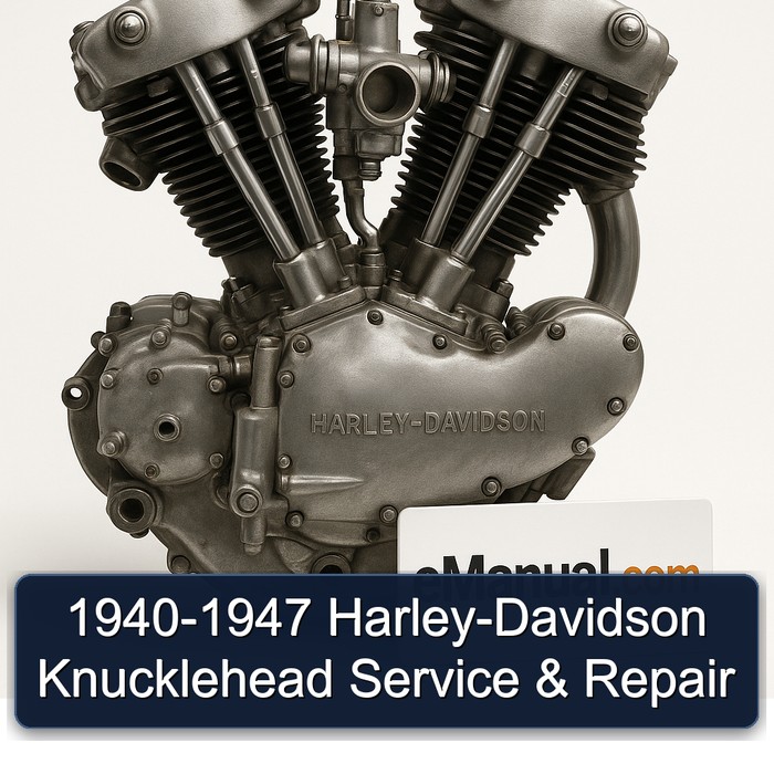 1940-1947 Harley-Davidson Knucklehead Service & Repair