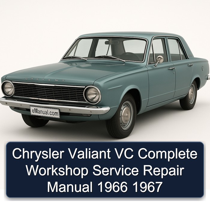 Chrysler Valiant VC Complete Workshop Service Repair Manual 1966 1967