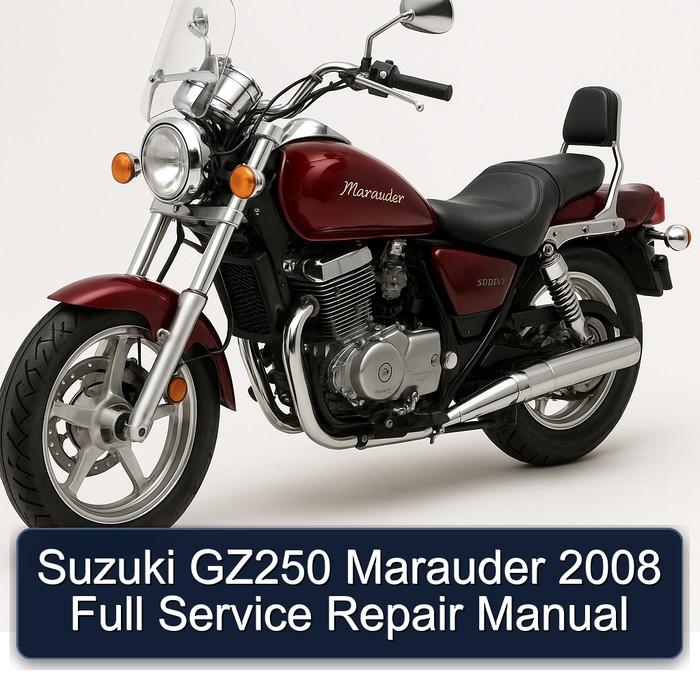 Suzuki GZ250 Marauder 2008 Full Service Repair Manual