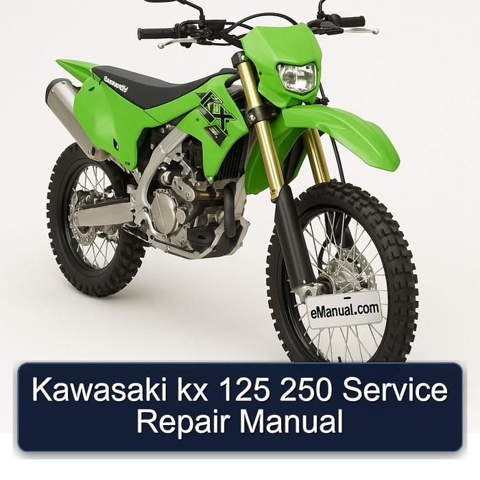 Kawasaki kx 125 250 Service Repair Manual