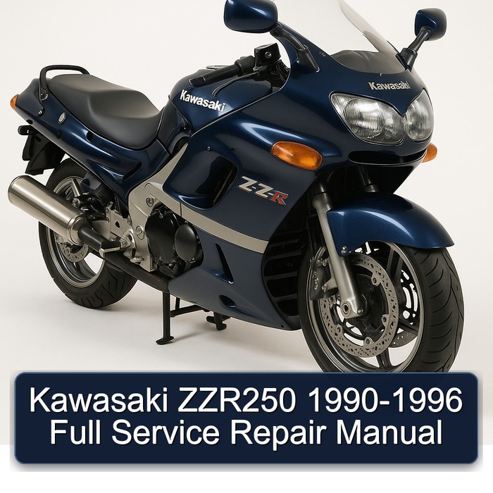 Kawasaki ZZR250 1990-1996 Full Service Repair Manual