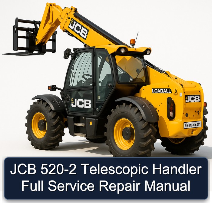 JCB 520-2 Telescopic Handler Full Service Repair Manual