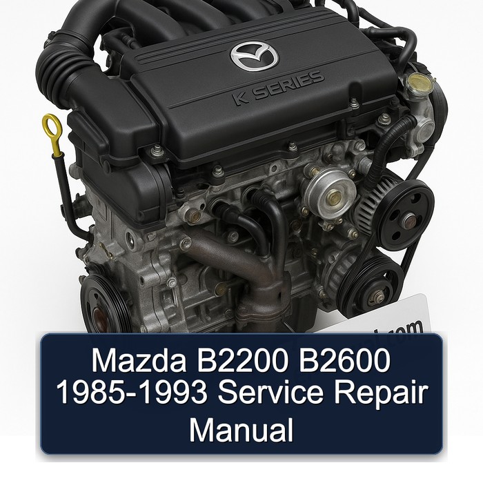 Mazda B2200 B2600 1985-1993 Service Repair Manual