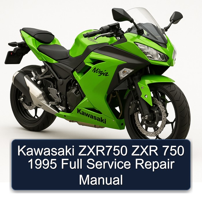 Kawasaki ZXR750 ZXR 750 1995 Full Service Repair Manual