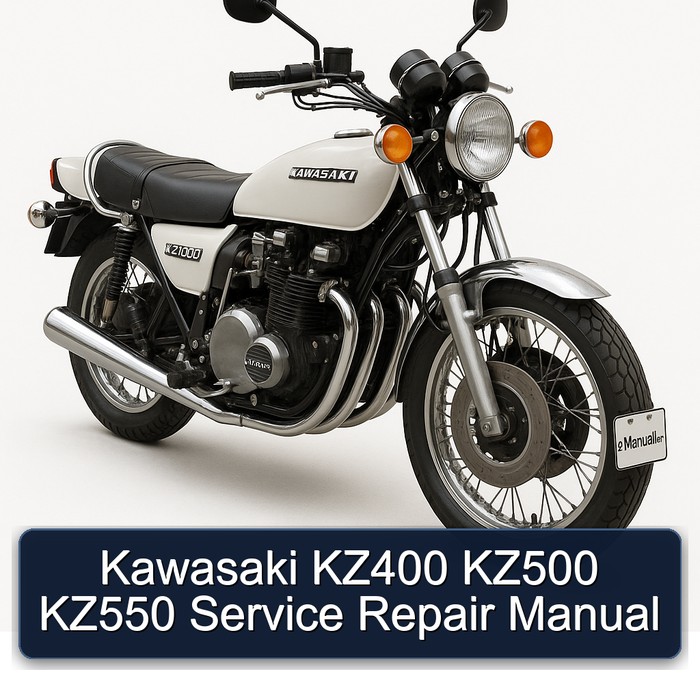Kawasaki KZ400 KZ500 KZ550 Service Repair Manual