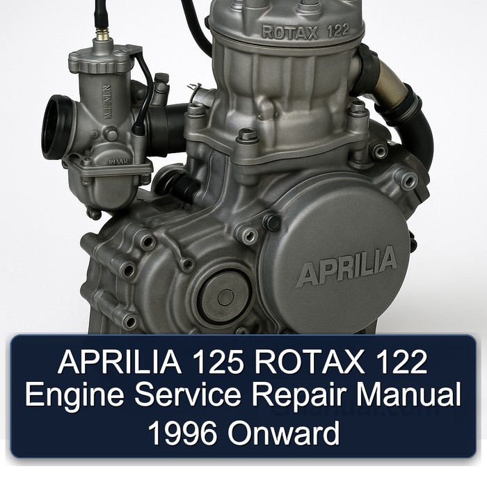 APRILIA 125 ROTAX 122 Engine Service Repair Manual 1996 Onward