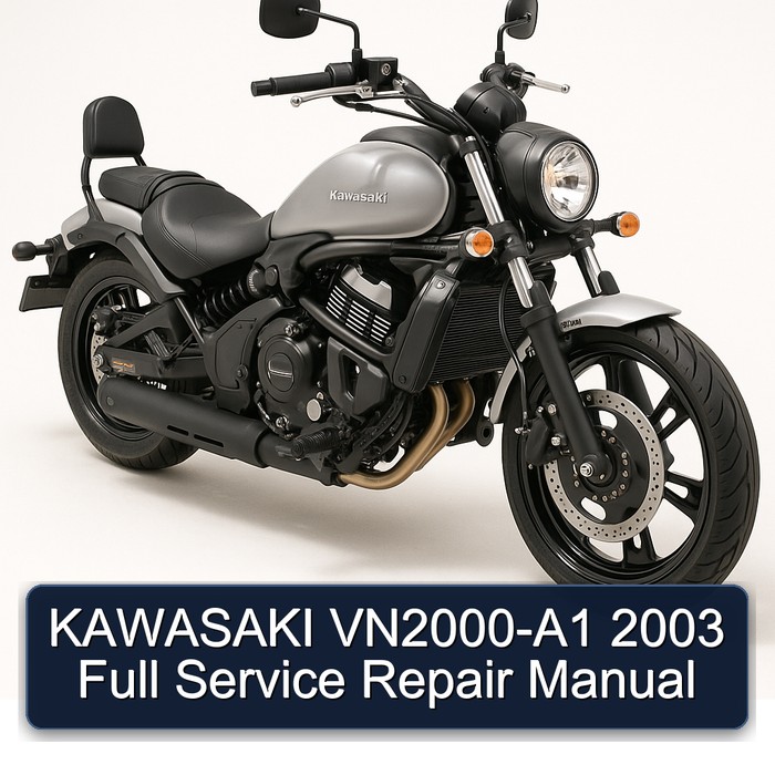 KAWASAKI VN2000-A1 2003 Full Service Repair Manual