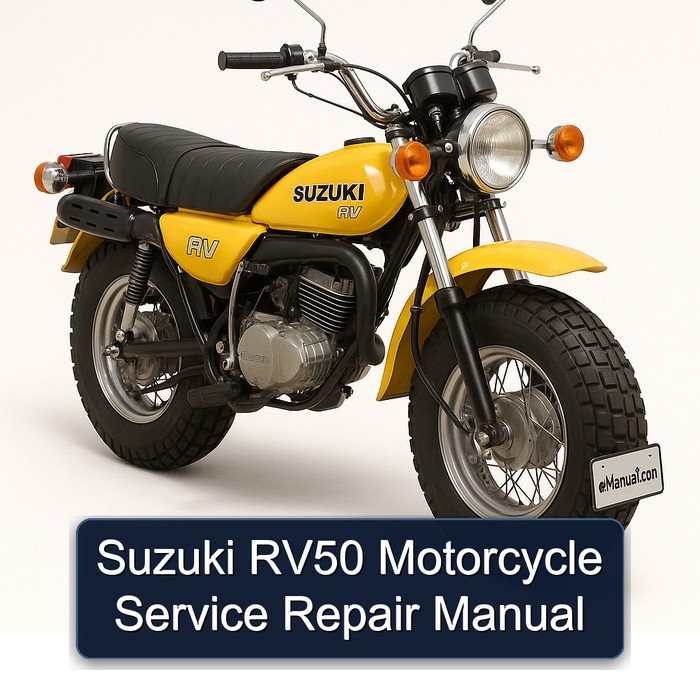 Suzuki RV50 Motorcycle Service Repair Manual