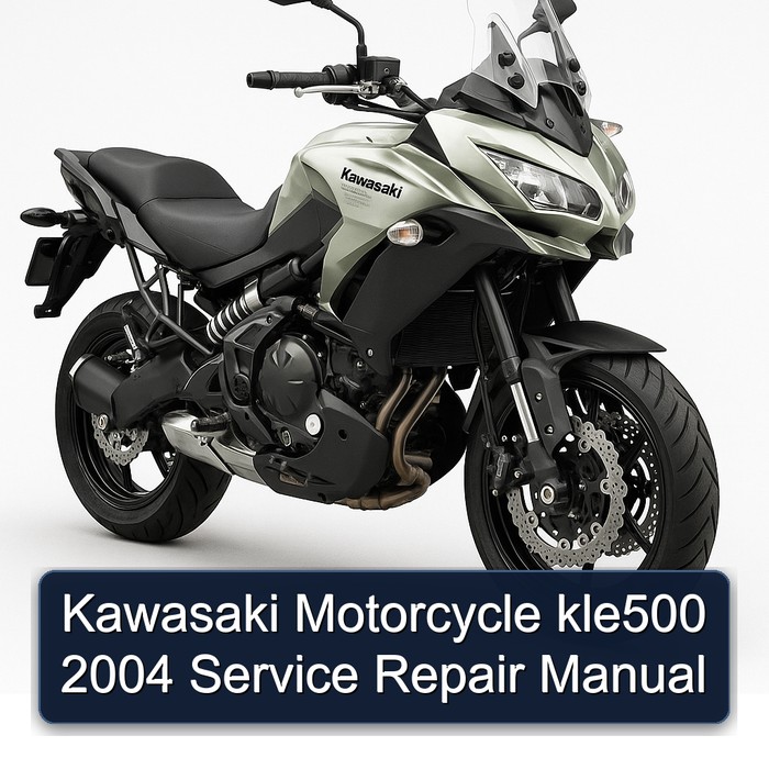 Kawasaki Motorcycle kle500 2004 Service Repair Manual