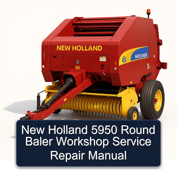 New Holland 5950 Round Baler Workshop Service Repair Manual