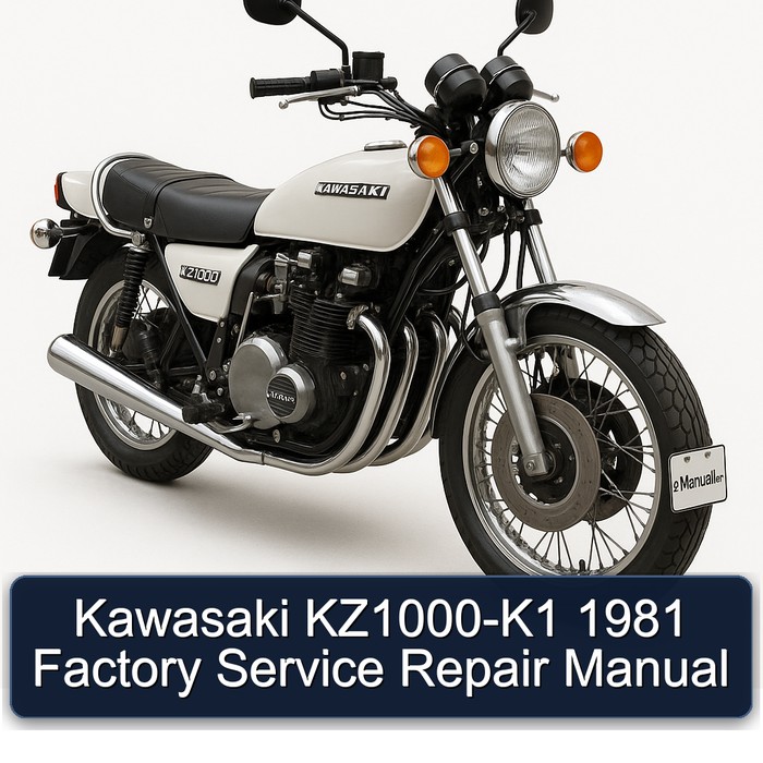 Kawasaki KZ1000-K1 1981 Factory Service Repair Manual