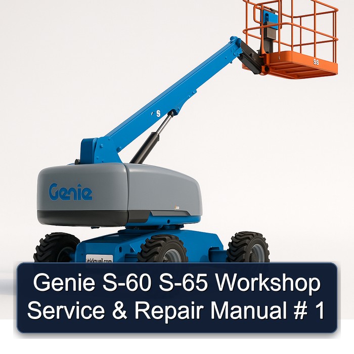 Genie S-60 S-65 Workshop Service & Repair Manual # 1