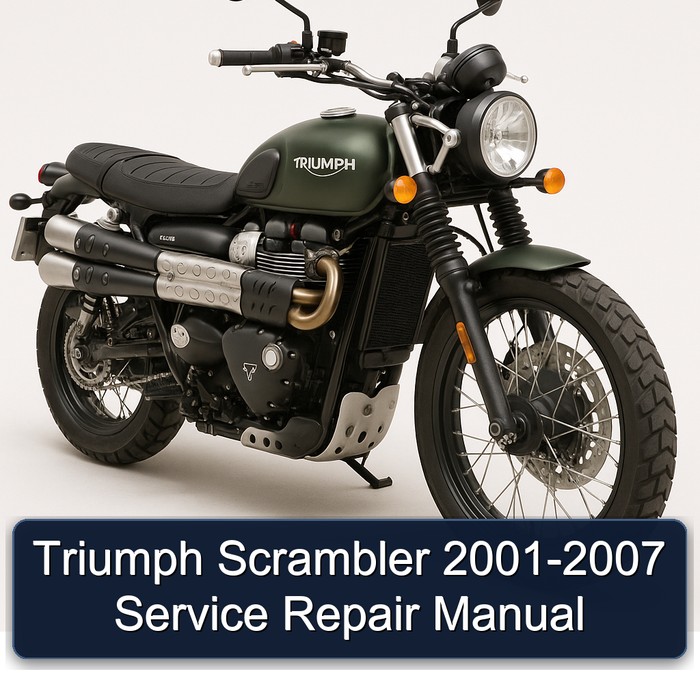 Triumph Scrambler 2001-2007 Service Repair Manual