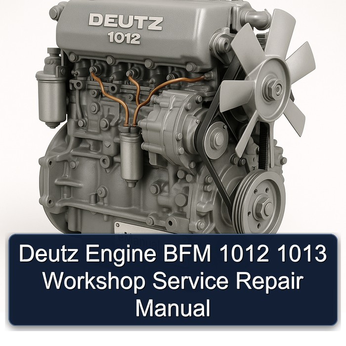 Deutz Engine BFM 1012 1013 Workshop Service Repair Manual