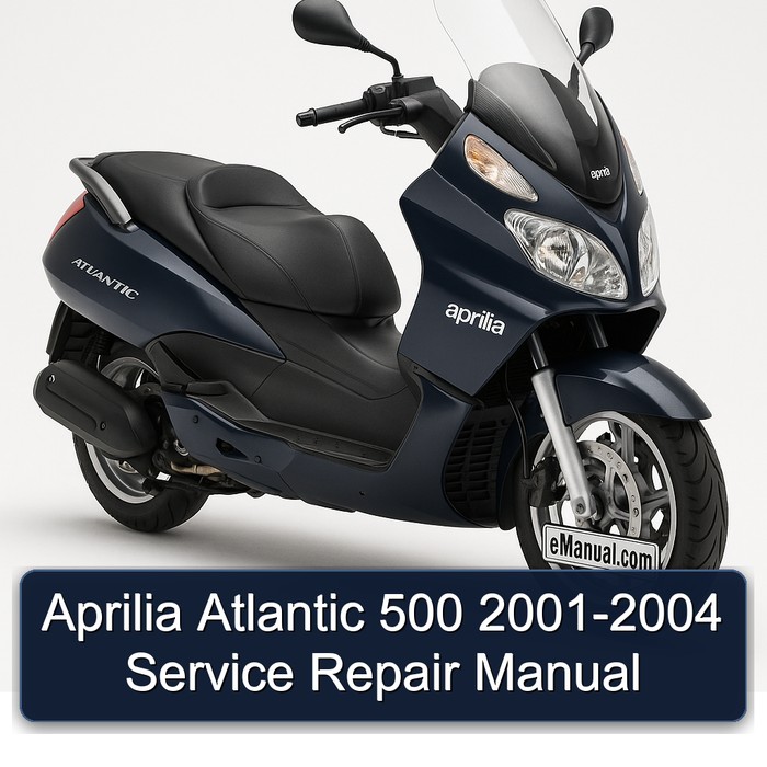 Aprilia Atlantic 500 2001-2004 Service Repair Manual