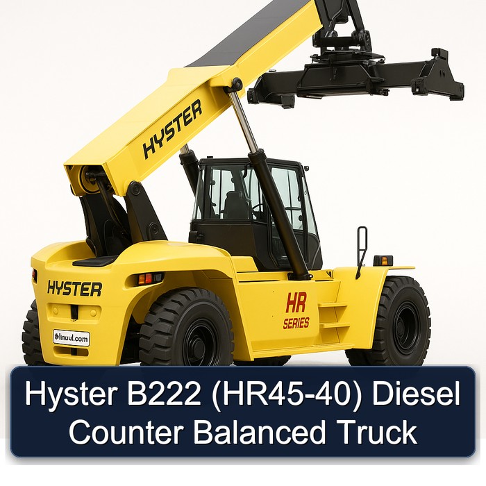 Hyster B222 (HR45-40) Diesel Counter Balanced Truck