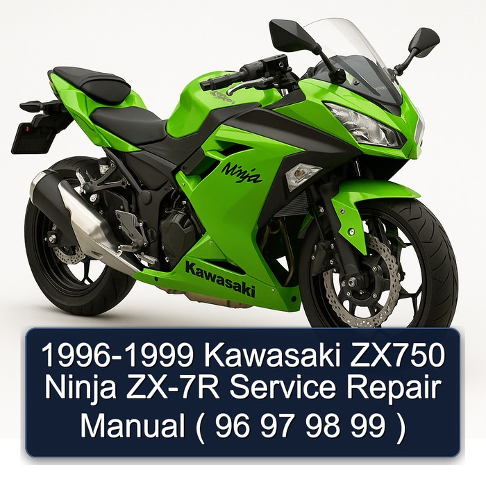 1996-1999 Kawasaki ZX750 Ninja ZX-7R Service Repair Manual ( 96 97 98 99 )