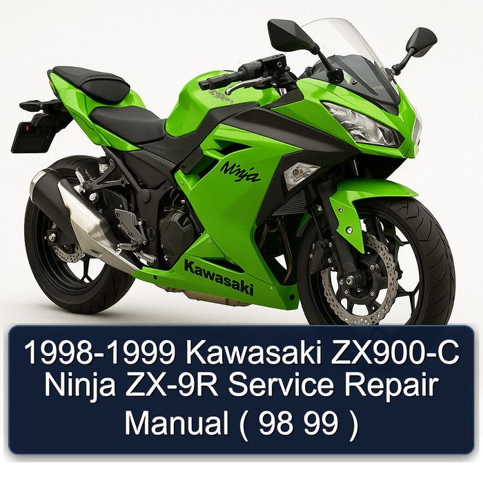 1998-1999 Kawasaki ZX900-C Ninja ZX-9R Service Repair Manual ( 98 99 )