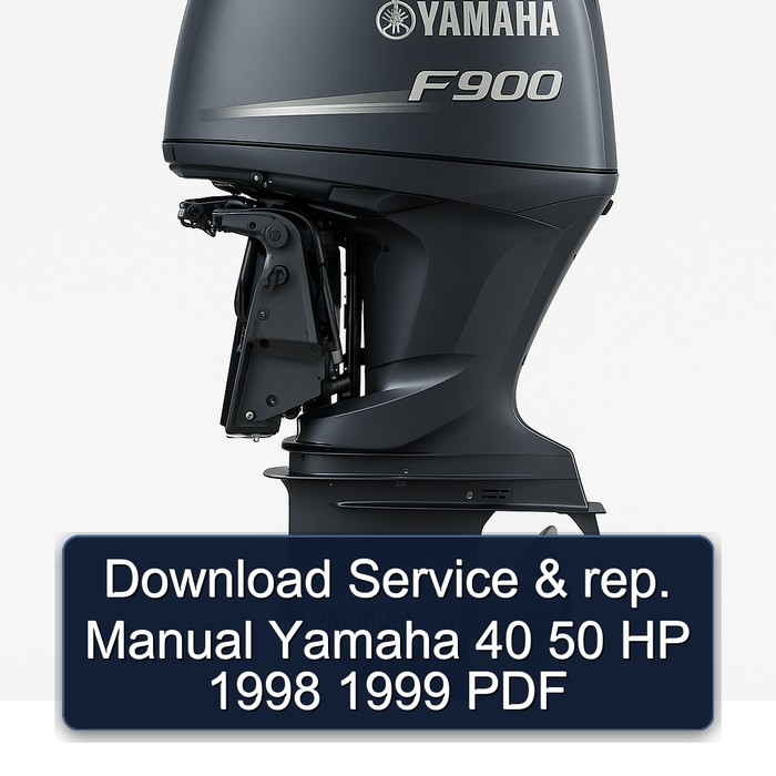 Download Service & rep. Manual Yamaha 40 50 HP 1998 1999 PDF