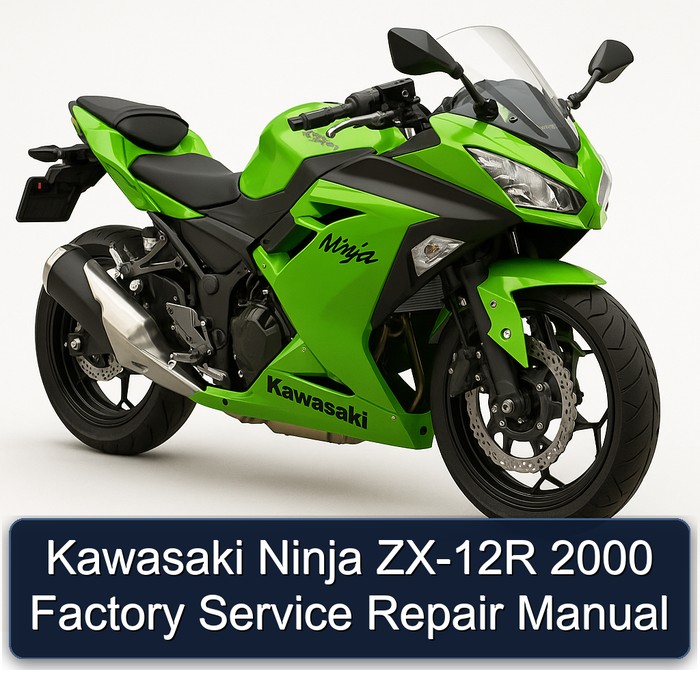 Kawasaki Ninja ZX-12R 2000 Factory Service Repair Manual