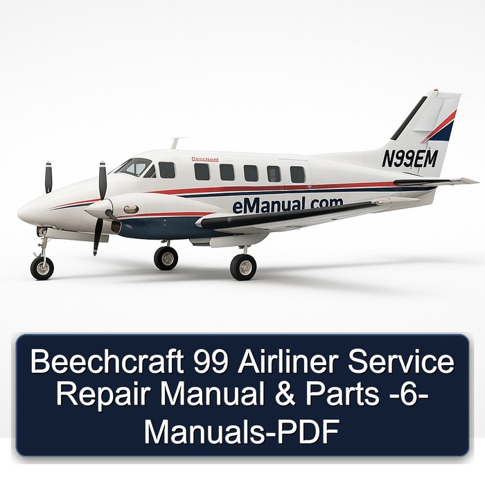 Beechcraft 99 Airliner Service Repair Manual & Parts -6- Manuals-PDF
