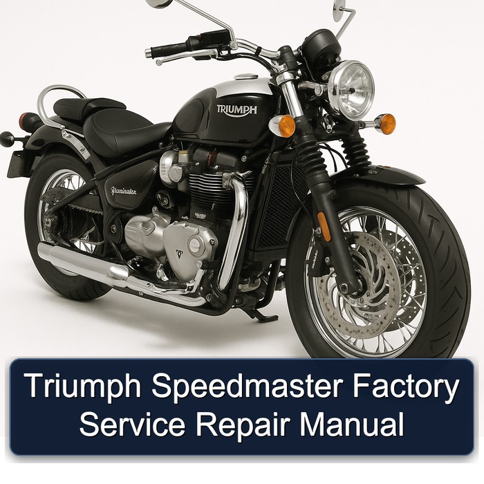 Triumph Speedmaster Factory Service Repair Manual