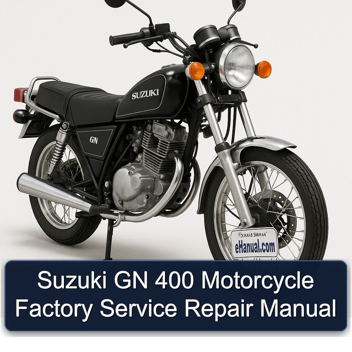 Suzuki GN 400 Motorcycle Factory Service Repair Manual