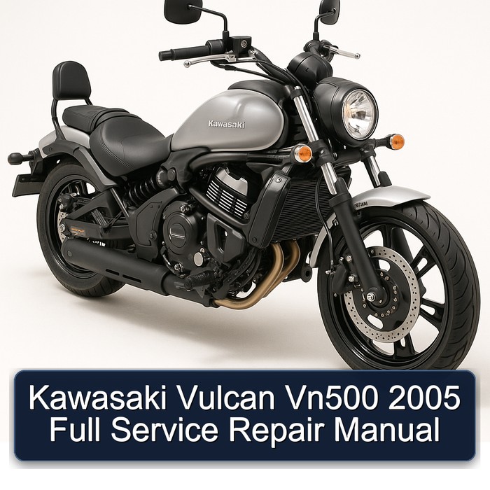 Kawasaki Vulcan Vn500 2005 Full Service Repair Manual