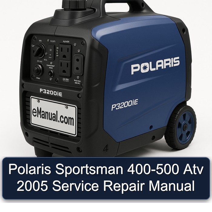 Polaris Sportsman 400-500 Atv 2005 Service Repair Manual