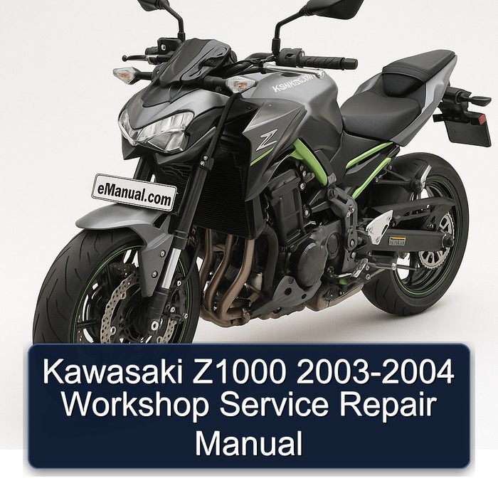 Kawasaki Z1000 2003-2004 Workshop Service Repair Manual