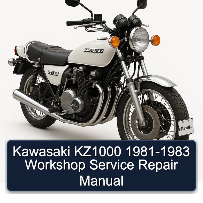Kawasaki KZ1000 1981-1983 Workshop Service Repair Manual