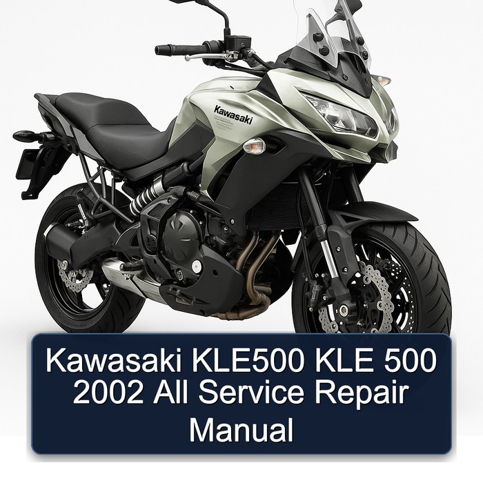 Kawasaki KLE500 KLE 500 2002 All Service Repair Manual