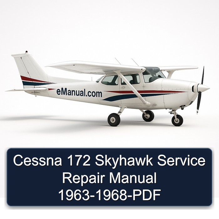 Cessna 172 Skyhawk Service Repair Manual 1963-1968-PDF