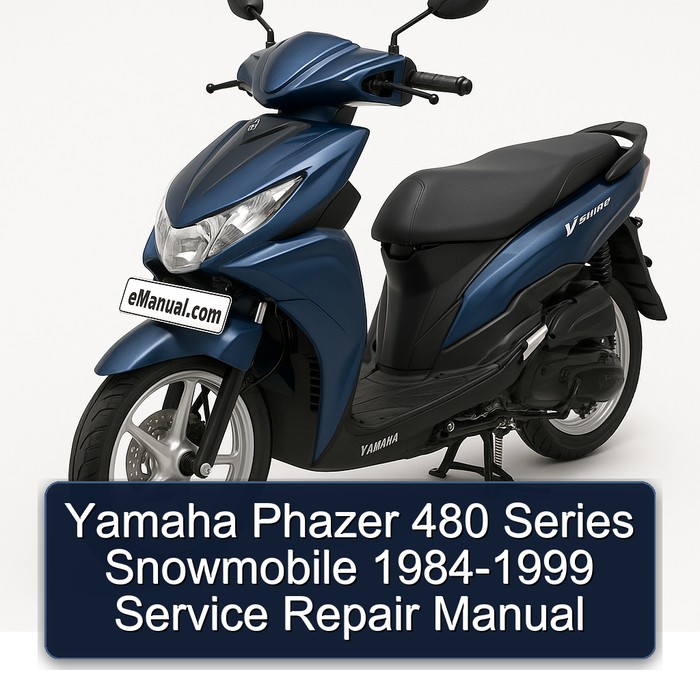 Yamaha Phazer 480 Series Snowmobile 1984-1999 Service Repair Manual
