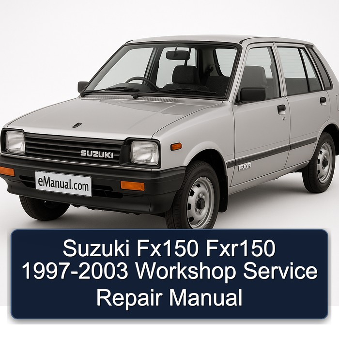 Suzuki Fx150 Fxr150 1997-2003 Workshop Service Repair Manual