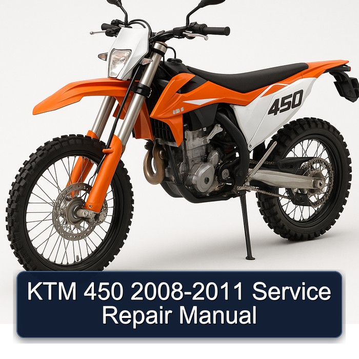 KTM 450 2008-2011 Service Repair Manual