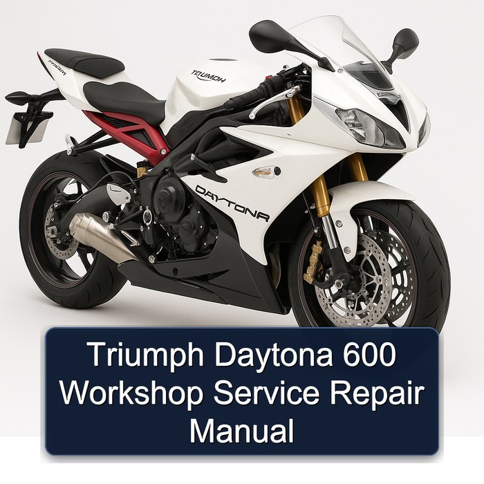 Triumph Daytona 600 Workshop Service Repair Manual