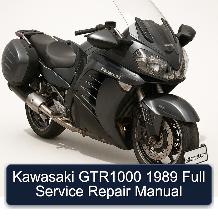 Kawasaki GTR1000 1989 Full Service Repair Manual