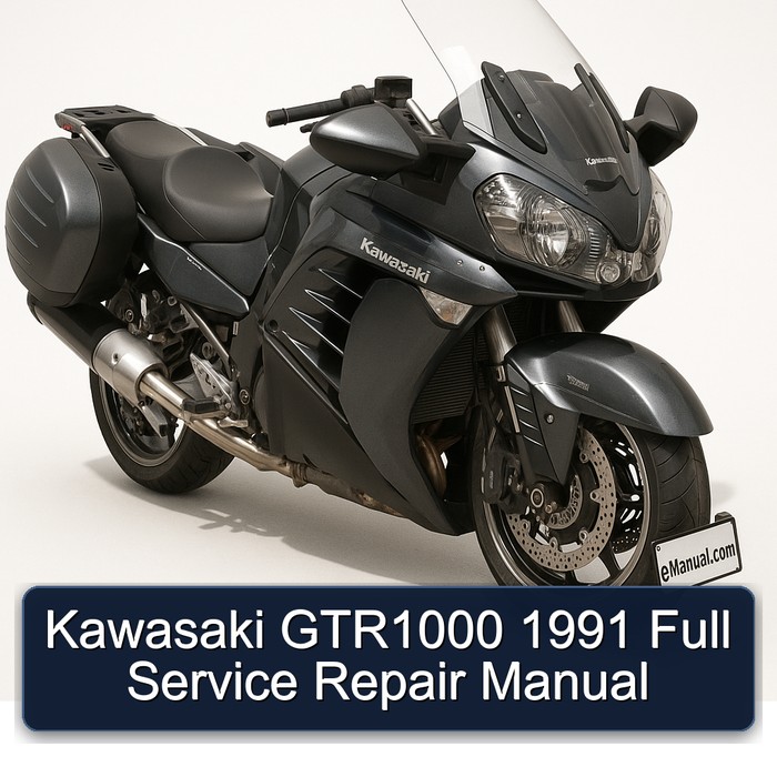 Kawasaki GTR1000 1991 Full Service Repair Manual