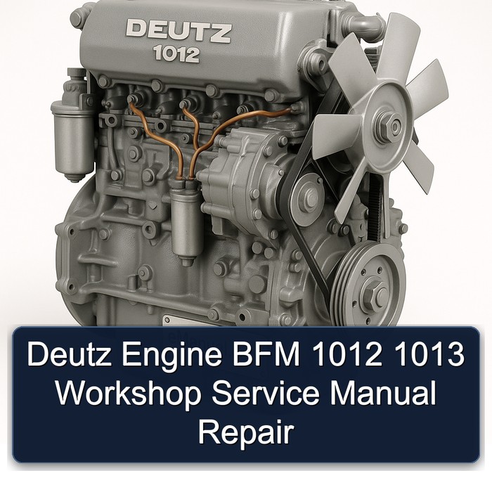 Deutz Engine BFM 1012 1013 Workshop Service Manual Repair